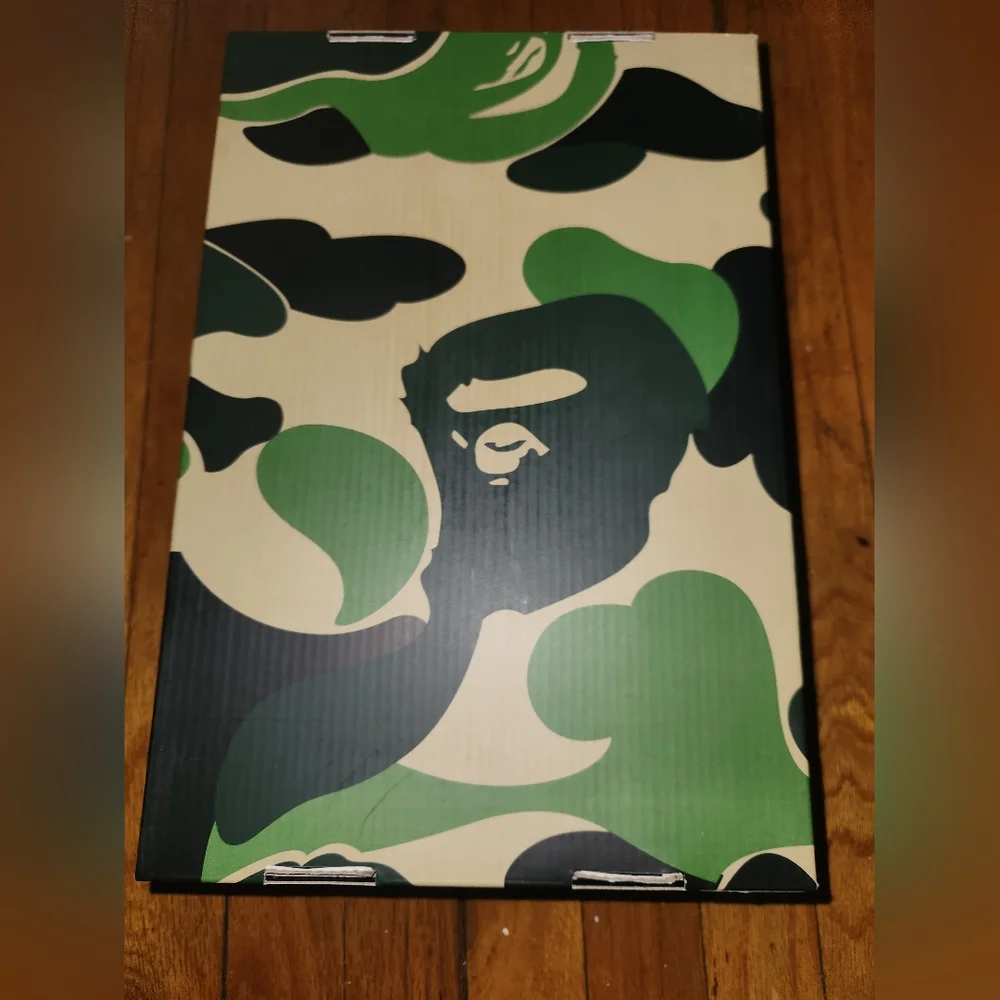 A Bathing Ape Camo Empty Box